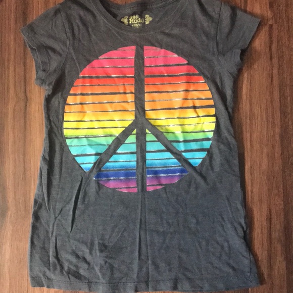 Mudd Other - Girls Peace Sign Tee